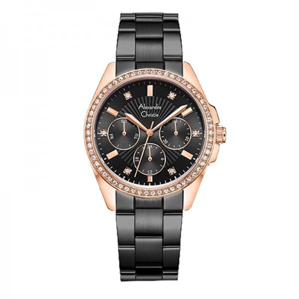 Alexandre Christie AC 2A49 Rosegold Black BFBBRBA